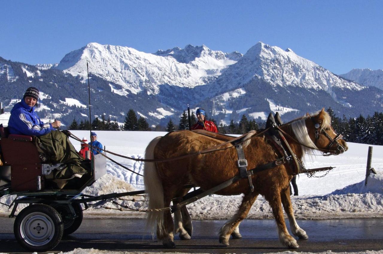 Haflinger Hof Obermaiselstein Exterior foto
