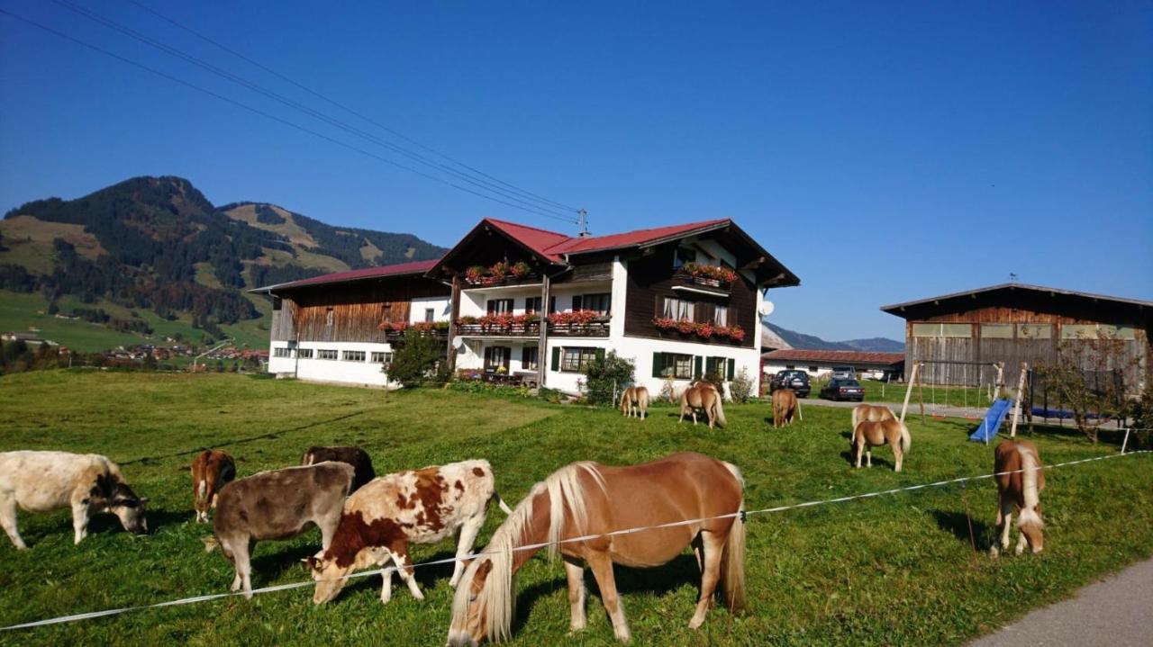 Haflinger Hof Obermaiselstein Exterior foto